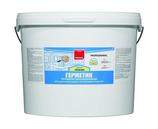 Строительный герметик Neomid Professional 15 кг, сосна Н -ГермPROFF-15/сосна 