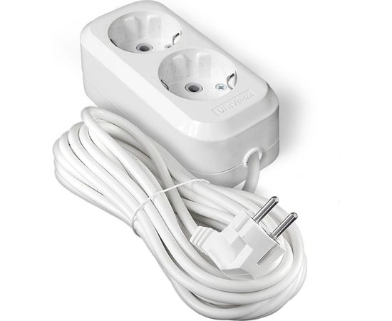 Удлинитель UNIVersal У10-553 ПВС 3*0,75, 2 гнезда, с/з 7м 553-07 