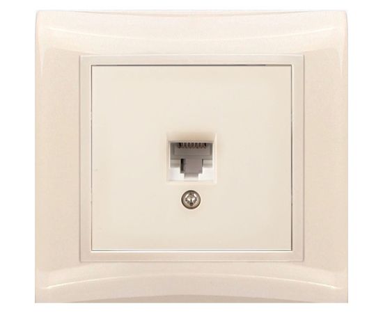 Одноместная телефонная розетка Volsten V01-22-F12-S RJ-11 Violet, 9133 