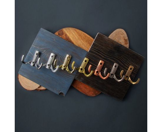 Мебельный крючок KERRON Д77 Ш60 В32, хром KR 0061 – изображение 2