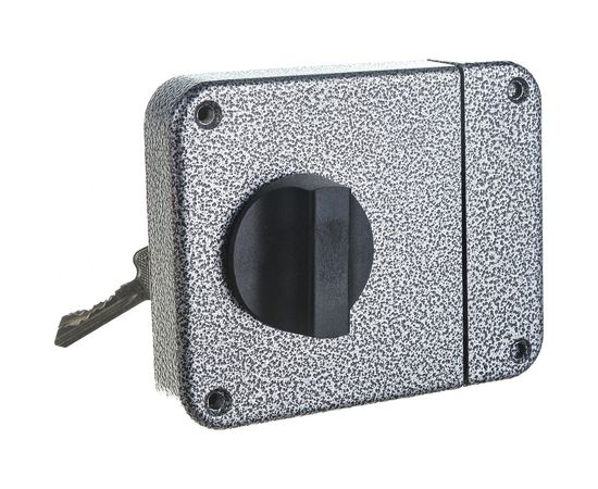 Накладной замок Аллюр ЗН 1-2-3 аналог ЗН1-3-2 Форт 4203 – изображение 2