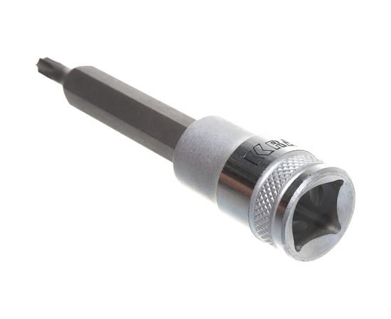 Торцовая удлиненная бита-головка TORX Т27, 1/2" Kraftool INDUSTRIE QUALITAT 27906-27_z*01 – изображение 2