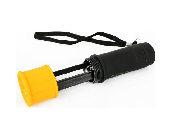 Фонарь Ultraflash LED15001-B (3XR03 светофор, желтый с черным, 9 LED, пластик, блистер) 10480 – изображение 2