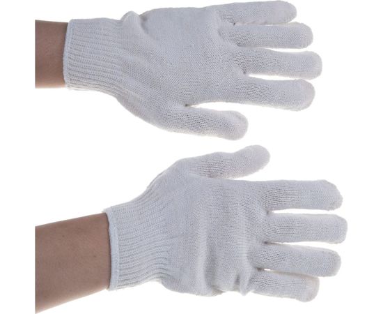 Трикотажные перчатки СИБРТЕХ, рисунок ПВХ гель Шахматный облив, оверлок, 67779 – изображение 2