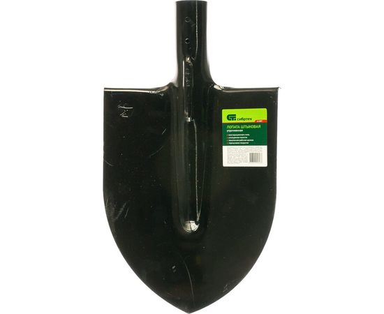 Штыковая закаленная лопата СИБРТЕХ упрочненная сталь, без черенка 61397 – изображение 2