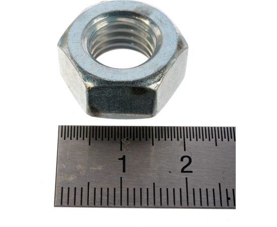 Оцинкованная гайка КрепСтройГрупп М12 DIN 934, 1 кг 145129 – изображение 2