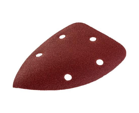 Треугольник шлифовальный на липучке (5 шт; 140х140х80 мм; Р120) PATRIOT 820010204 – изображение 3