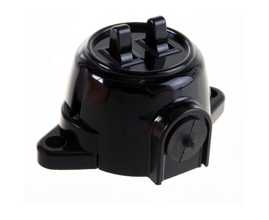 Двухклавишный выключатель SVET А5-10-5119 серия ретро SV0302-0020 – изображение 3