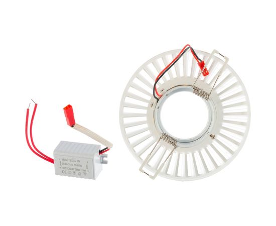 Светильник, Круг/узор, Белый, Gu5.3, 3W, LED 4000K Gauss Backlight BL136 – изображение 3