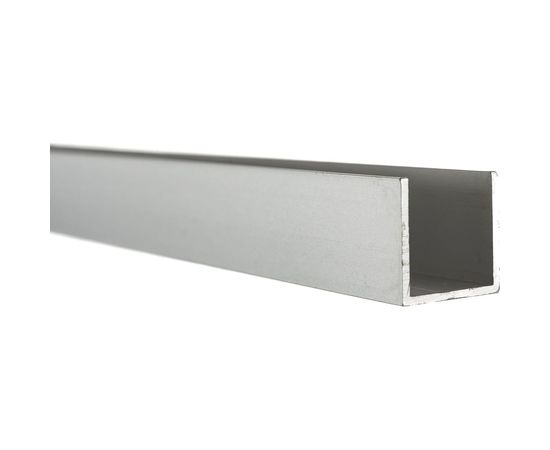 U-образный профиль GAH ALBERTS алюминий, серебристый, 20x20x20x1.5х2000 мм 474874 – изображение 3