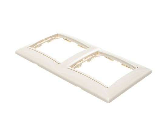 Рамка Legrand Valena 2 поста горизонтальный монтаж слоновая кость Leg 774352 – изображение 3