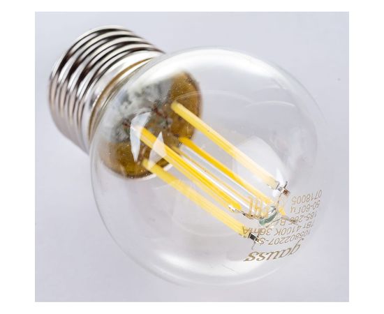 Лампа Gauss LED Filament Шар E27 7W 580lm 4100K 105802207-S – изображение 3