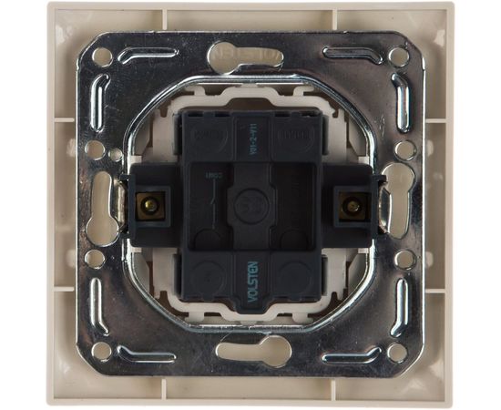 Одноклавишный выключатель Volsten V01-21-V11-S Violet, 9086 – изображение 3