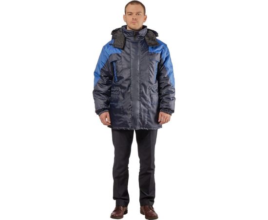 Утепленная куртка СОЮЗСПЕЦОДЕЖДА СИТИ НЬЮ темно-синяя/василек, р. 56-58, рост 182-188 2000000124049 – изображение 4