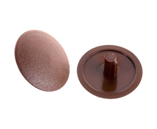 Заглушка на шуруп-стяжку ЕВРОПАРТНЕР 7 мм коричневая 45 шт. 16 2753 4 – изображение 4