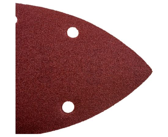 Треугольник шлифовальный на липучке (5 шт; 140х140х80 мм; Р120) PATRIOT 820010204 – изображение 5