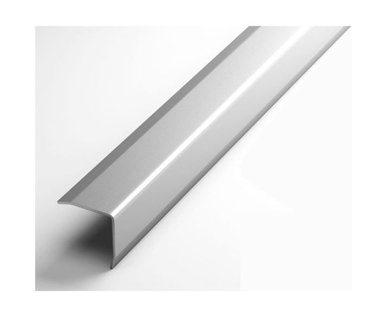Угловой профиль ЛУКА из нержавеющей стали 15х15 мм, 2.7 м, сатинированный УТ000043051 