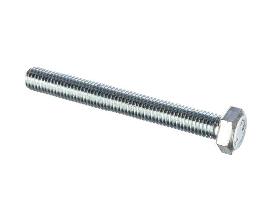 Болт DIN 933 с шестигранной головкой, оцинкованный М12х100, 8шт - коробка Tech-Krep 126525 