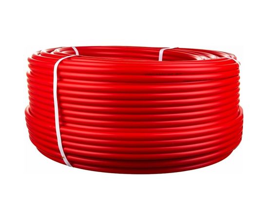 Труба из полиэтилена повышенной термостойкости Gigant PE-RT 16х2.0 мм, красный, 200 м GSG-19 