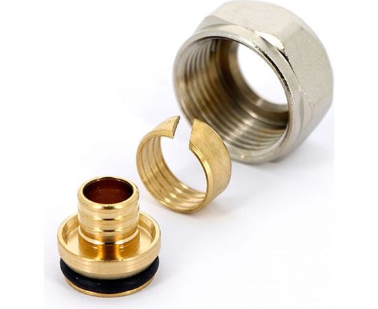 Соединитель Uni-Fitt обжим-В 16(2.0) х 1/2" конусный, для полиэтиленовых труб 681N1612 