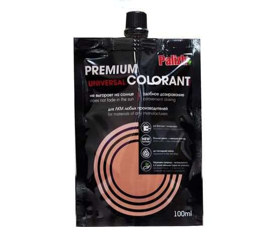 Колер PALIZH №2001 PREMIUM фасад 0,1л янтарь 11605780 