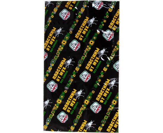 Пластины от МУХ без запаха 10 шт (инсектицидные) HELP 80504 