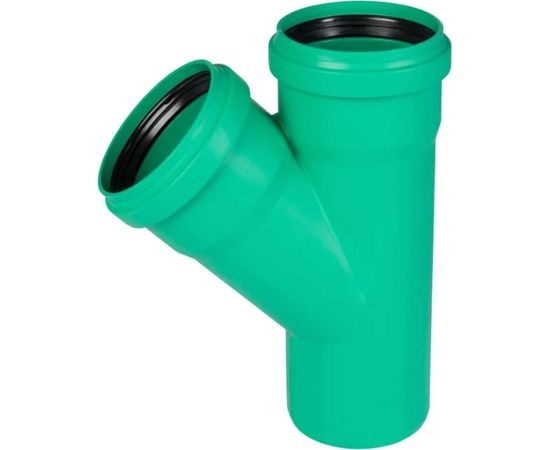Тройник ливневой канализации Ostendorf 160/160, 45 градусов 772550 