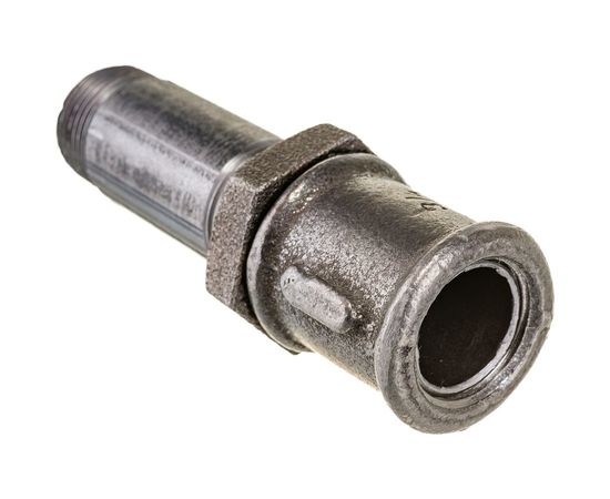 Сгон ДТРД стальной, в сборе с муфтой и контргайкой чугунными Ду 20 (3/4"") L-110 12200110 