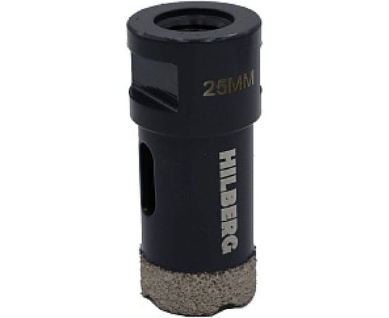 Коронка алмазная по керамике и керамограниту Super Hard (25 мм; M14) Hilberg HH625 