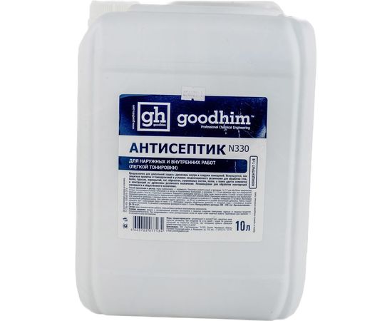 Антисептик для наружных и внутренних работ Goodhim N330 концентрат 1:9, 5 л 77141 