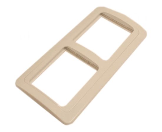 Двойная горизонтальная рамка, слоновая кость TDM Валдай SQ1804-0117 