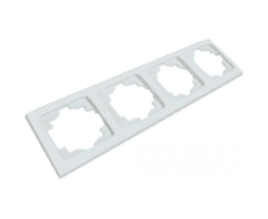 Четырехпостовая горизонтальная белая рамка TDM Лама SQ1815-0032 