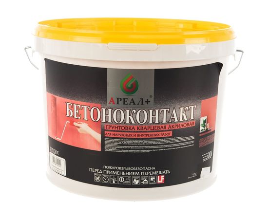 Грунтовка Ареал+ Бетокварцконтакт LF 10 кг А-365 