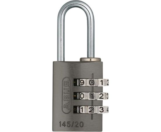 Навесной кодовый замок ABUS 145/20 E/EFSPP TITANIUM 64927 