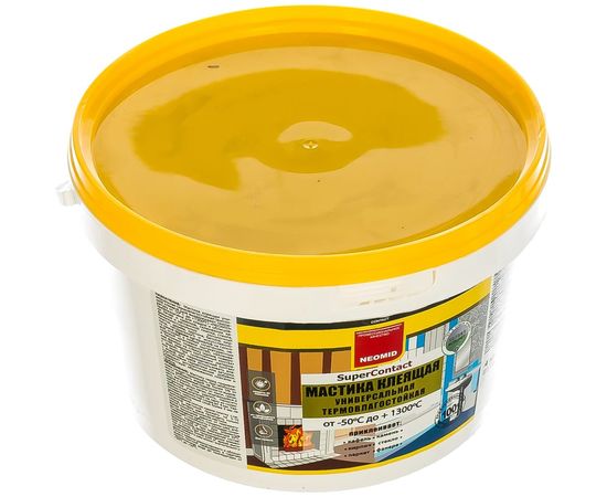 Клеящая термостойкая универсальная мастика Neomid 4 кг Н-Маст-4 – изображение 2