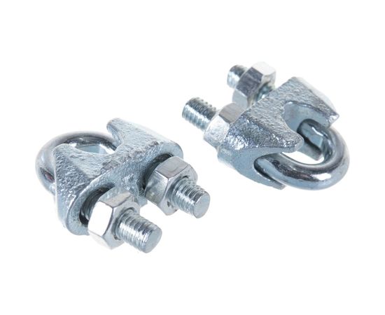 Зажим для троса Метизный двор 8 мм DIN 741. 4 шт. 4690441032171 – изображение 2