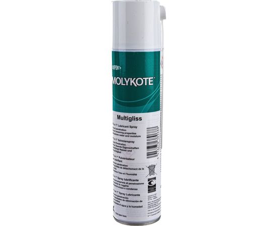 Универсальная смазка Molykote Multigliss Spray, 400 мл 4045674 – изображение 2