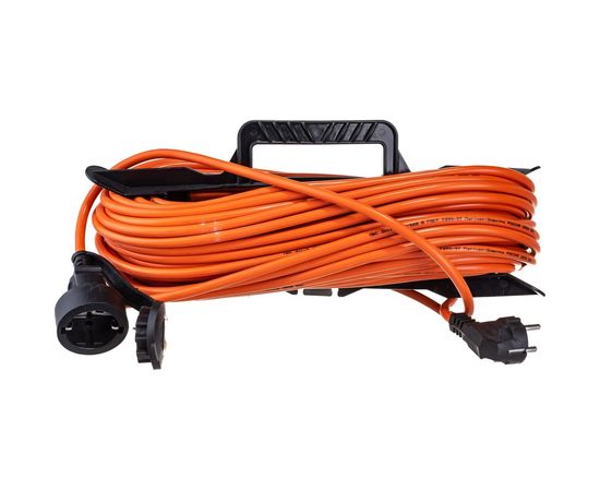 Силовой удлинитель на рамке ЭРА UFx-1e-3x1.5-40m-IP44 с заземлением,1 гнездо, 40м, ПВС 3x1 Б0046813 – изображение 2