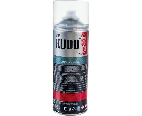 Универсальная эмаль KUDO RAL 8011 коричневый орех 11599448 – изображение 3