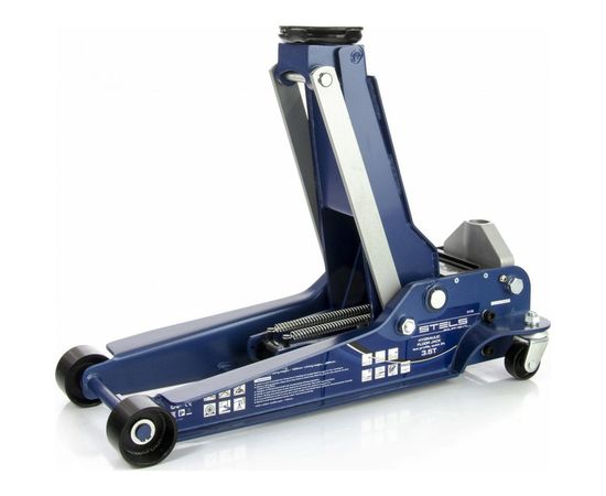 Подкатной гидравлический домкрат 3.5 т STELS LOW PROFILE QUICK LIFT 51135 – изображение 3