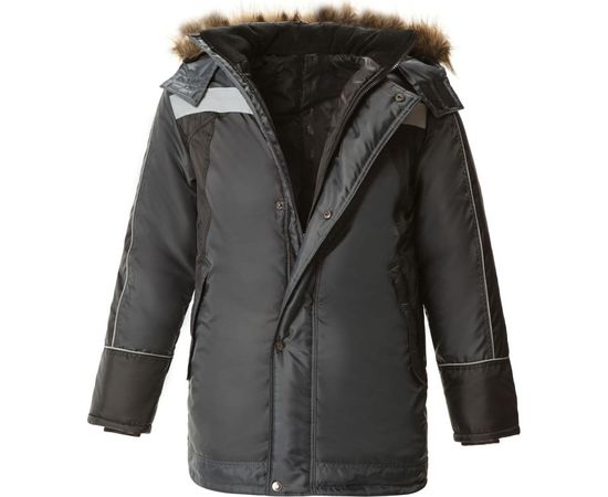 Утепленная куртка СОЮЗСПЕЦОДЕЖДА Ямал темно-серая/черная, р. 52-54, рост 170-176 2000000009339 – изображение 3