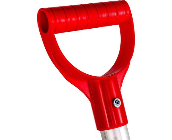 Средняя лопата из поликарбоната высокой прочности с алюминиевым черенком Gigant 46х42 см SS-04 – изображение 3