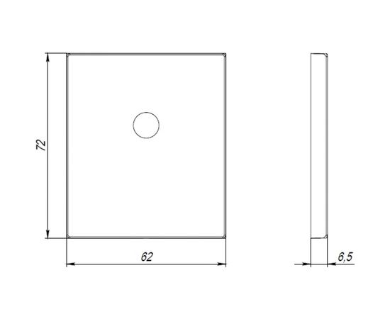 Декоративная накладка ARMADILLO на шток BK Protector/USS CP, хром 42997 – изображение 3