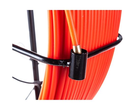 Протяжка для кабеля мини OlmiOn УЗК d=6 мм L=100 м в напольной кассете №3, красный СП-К3-6/100 – изображение 3