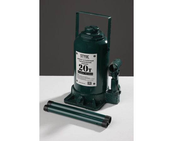 Бутылочный домкрат STVOL 20т 225-450 мм SDB20450 – изображение 3