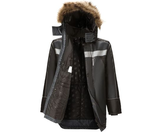 Утепленная куртка СОЮЗСПЕЦОДЕЖДА Ямал темно-серая/черная, р. 52-54, рост 170-176 2000000009339 – изображение 4