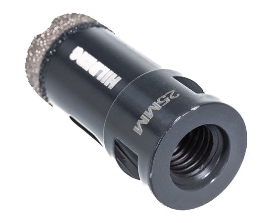 Коронка алмазная по керамике и керамограниту Super Hard (25 мм; M14) Hilberg HH625 – изображение 4
