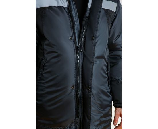 Утепленная куртка СОЮЗСПЕЦОДЕЖДА Ямал темно-серая/черная, р. 52-54, рост 170-176 2000000009339 – изображение 5