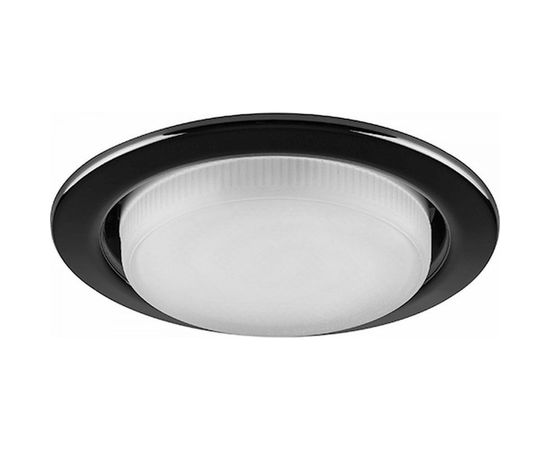 Встраиваемый потолочный светильник FERON 15W 230V GX53, черный хром, без лампы, DL53 28947 