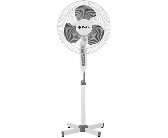 Напольный вентилятор DELTA DL-003N белый с серым Р1-00013330 